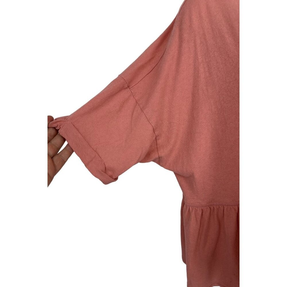 Urban Outfitters Out From Under Cropped Babydoll Tee Pink Size M - Picture 4 of 10